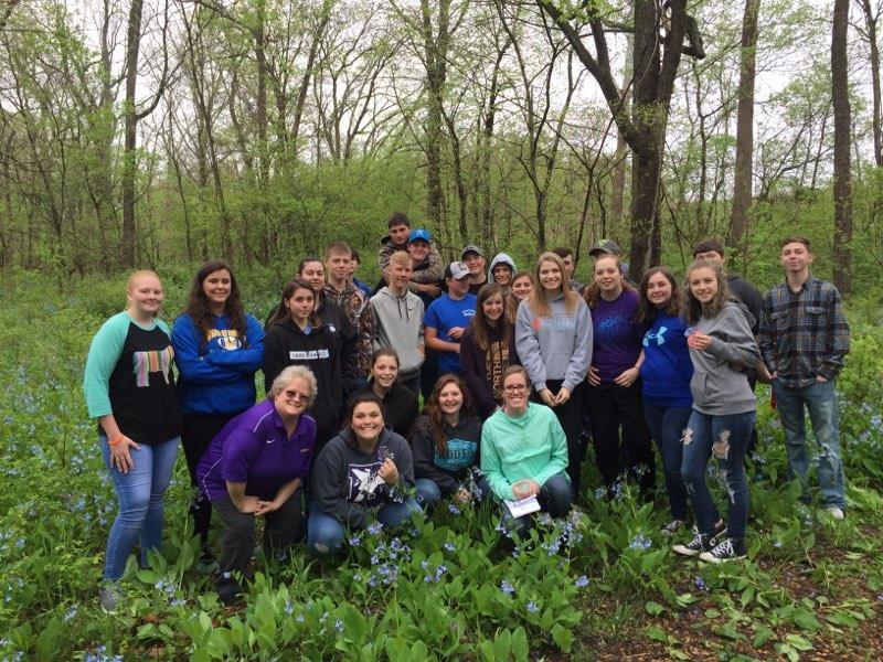 BHS Students Learn About Arbor Day/Earth Day