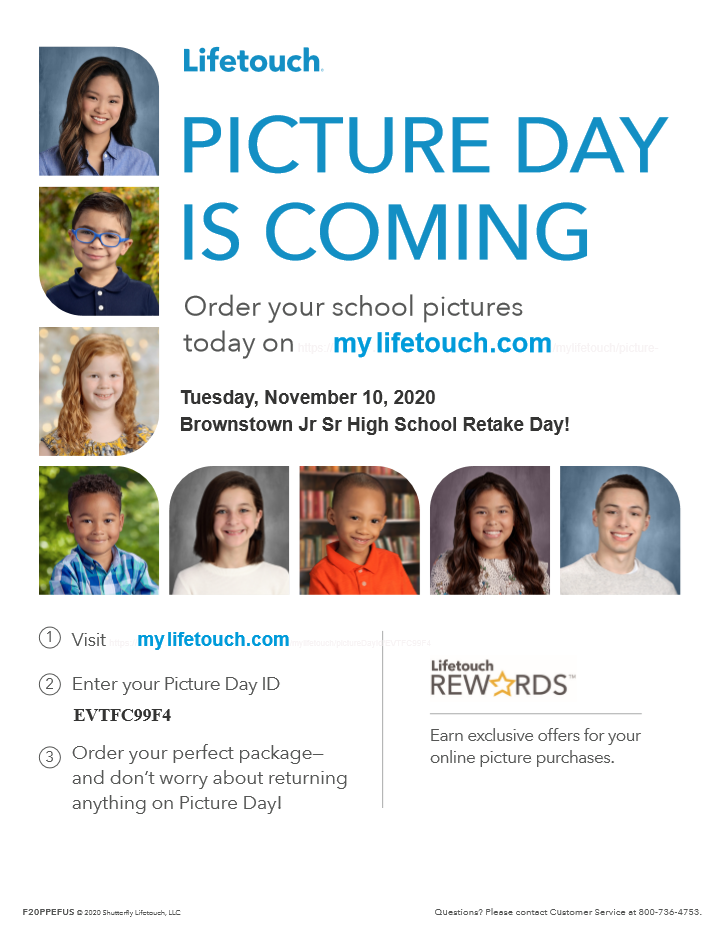 Picture Retake Day is coming up!