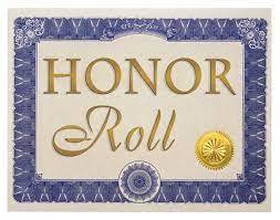 Jr. High School 2nd Semester Honor Roll
