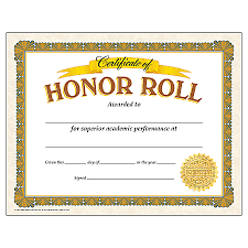 2023 Second Semester Honor Roll 