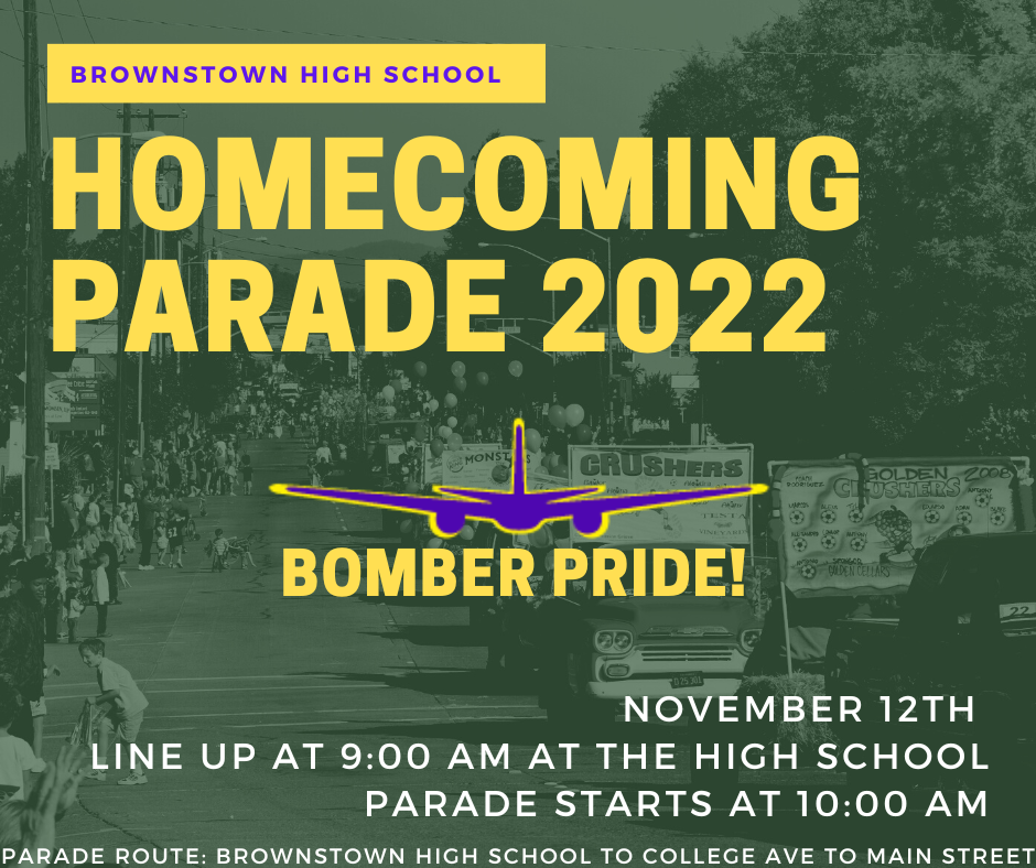 BHS Homecoming Parade Route