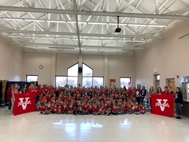 BES Showing Support for Vandalia Community