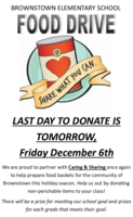 BES Food Drive