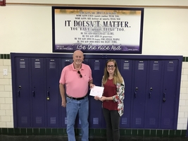 Mrs. Pals awarded an Excellence in Education Grant!!