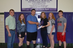 National Honor Society Donation