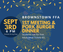 First FFA Meeting and Dinner